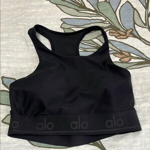 ALO Yoga Women's Black Sports Bra